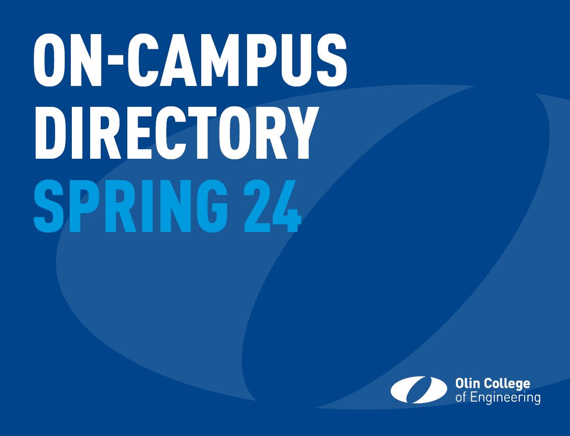 Olin College Spring 2024 Campus Directory